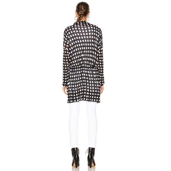 Rag&Bone Black and White Checked Cardigan, size XS - Picture 3 of 7